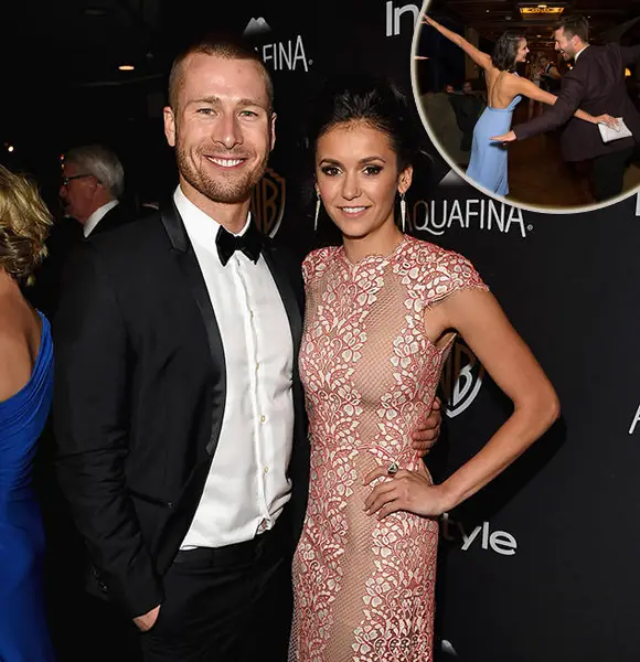 Rumors Of Glen Powell Dating Nina Dobrev Are True Confirms Girlfriend In A Cute Snap